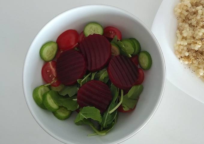 How to Prepare Any-night-of-the-week Super Simple Beetroot and Argula Salad
