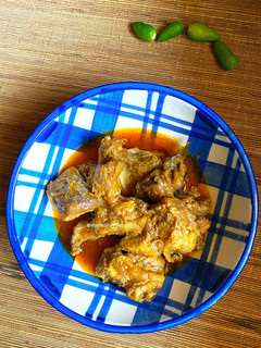 A picture of Mutton curry.