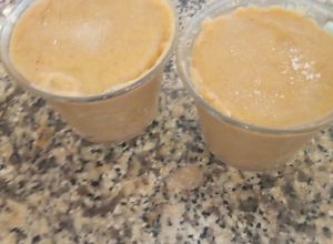 Una foto de Atol de Fororo con Leche de Soya