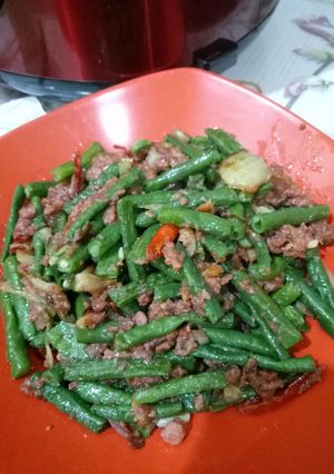 Foto resep Oseng Kacang Panjang Kornet