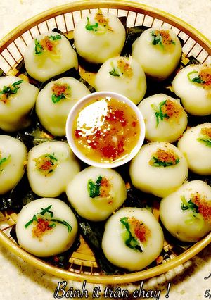 Hình của món Bánh ít trần chay !.