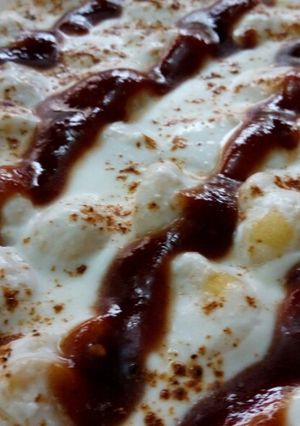 A picture of Meethi Dahi Pholkiyan.
