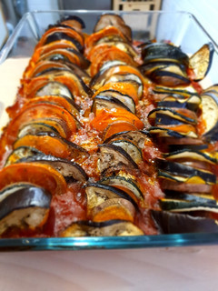 Una foto de Ratatouille con batata (boniato)