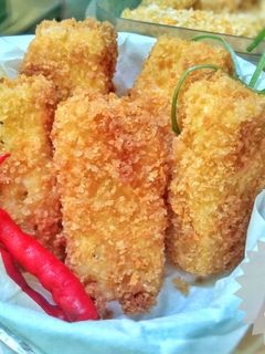 Foto resep 🌹 Nugget ayam makaroni wortel