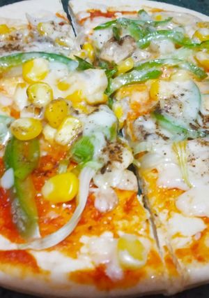 A picture of Microwave Pizza.