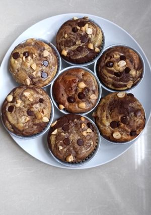 Foto resep Choco Banana Cheese Cake