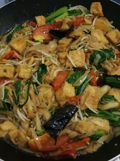 Foto resep Tumis tahu, tauge, jamur, sawi