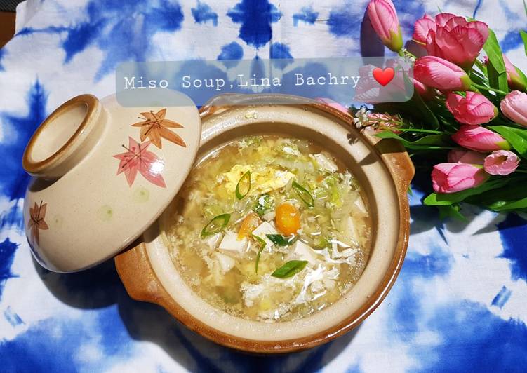 Bagaimana Menyiapkan Miso Soup, ala Akari Papa⚘ yang Bisa Manjain Lidah