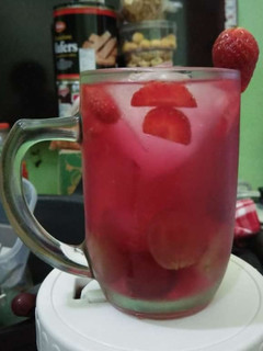 Foto resep Jus strawberry light 🍓🥤