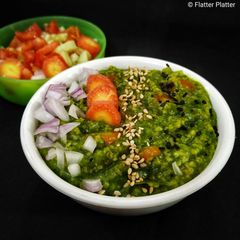 A picture of Spinach Oats.
