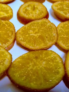 Una foto de Mandarinas confitadas