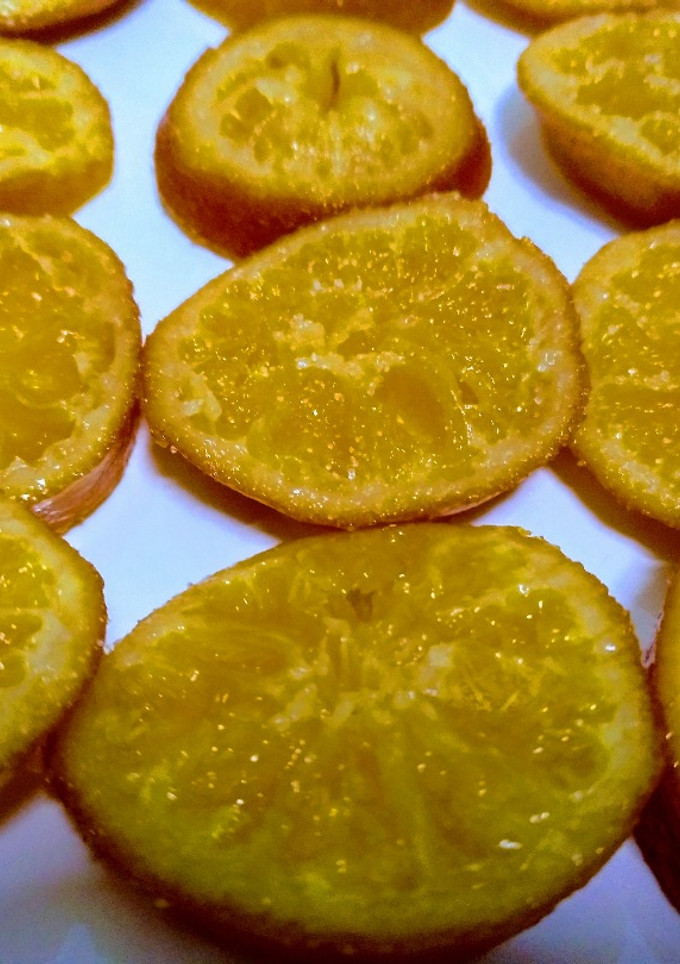 Una foto de Mandarinas confitadas