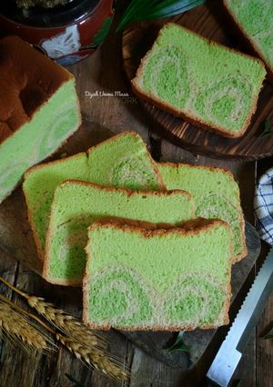 Foto resep Pandan Bread Cake