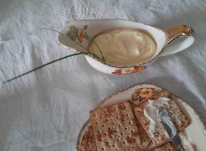 Una foto de Mayonesa cocida casera, bien sanita🥣