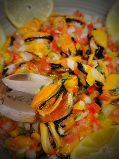 Una foto de 🧡Mejillones en vinagreta🧡