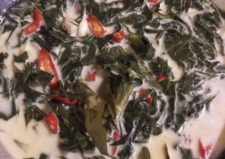 Resep masakan Sayur Lodeh Daun Singkong | Resep Bumbu Sayur Lodeh Daun Singkong Yang Lezat Sekali