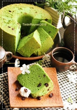 Foto resep Chiffon Green Tea Matcha soft and moist