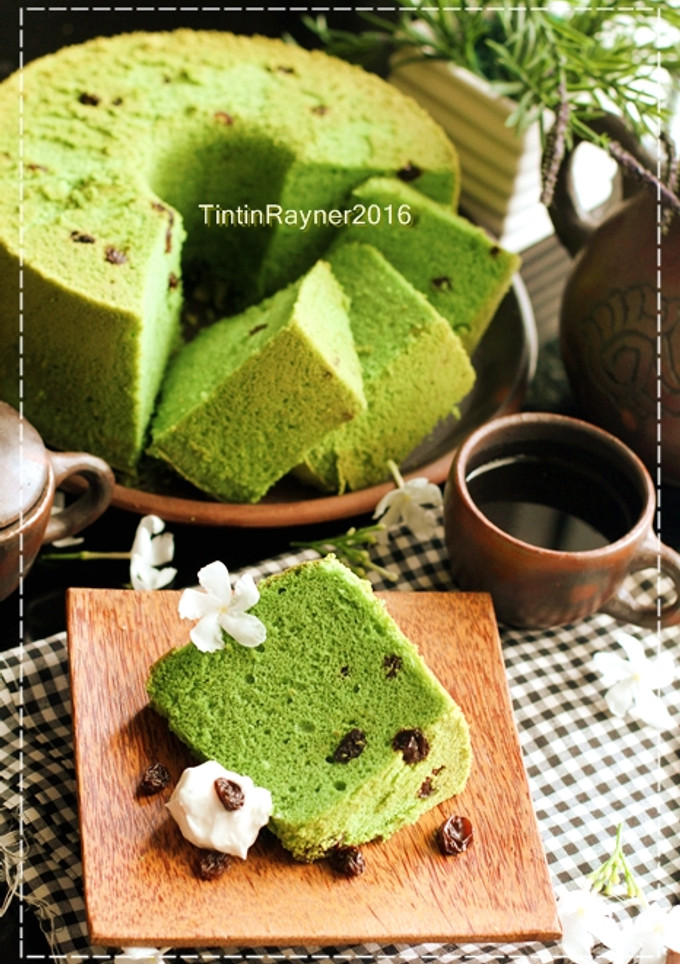 Foto resep Chiffon Green Tea Matcha soft and moist