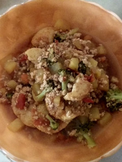 Foto resep MPASI 4 Bintang Ayam-Kentang-Brokoli-Tofu
