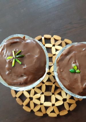 عکسی از دستور دسر موزی