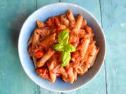 A picture of penne vodka