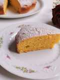 Bizcocho de naranja y queso