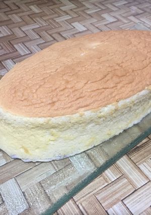 Foto resep Condensed milk cotton cake