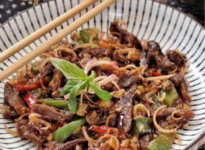 Foto resep Tumis Sapi Paprika & Kecombrang