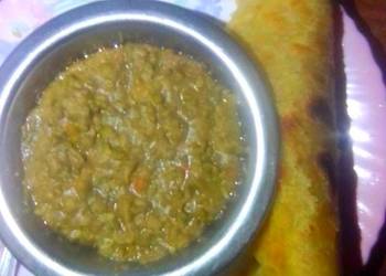 How to Cook Yummy Stewed Greengram with ChapatisCooked with Cookpad