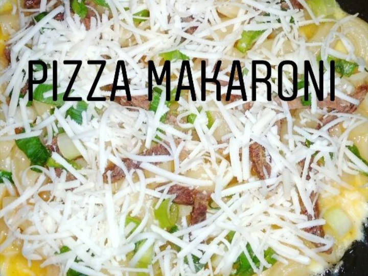 Resep Pizza makaroni rumahan Anti Gagal