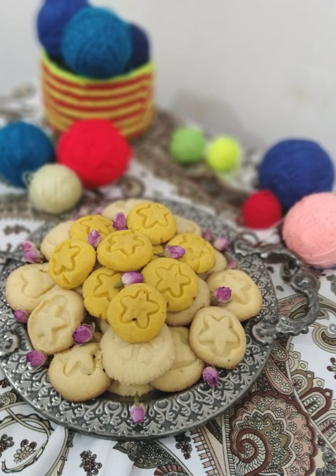 عکسی از دستور شیرینی آب دندونی