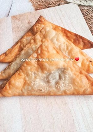 Foto resep Pangsit goreng isi ayam