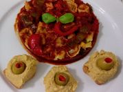 Una foto de cappelletti rellenos de jamón