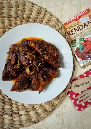 Foto resep Rendang Ayam Bumbu Instan
