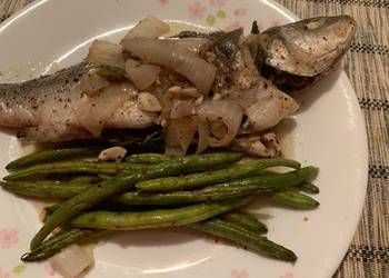 How to Cook Perfect Oven baked lemony sea bass