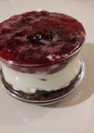Φωτογραφία της συνταγής Mini cheesecake με φρούτα του δάσους