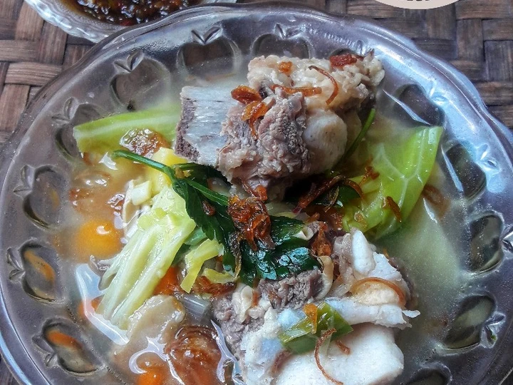Langkah Mudah untuk Membikin Resep Sup Tulang Sapi yang Lezat Anti Ribet, Uenak Banget