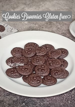 Foto resep Cookies brownies gluten free