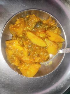 आलू बैंगन की सब्जी (aloo baingan ki sabzi recipe in Hindi) रेसिपी मुख्य फोटो