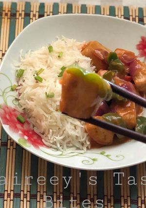 A picture of Sweet and Sour Tofu.