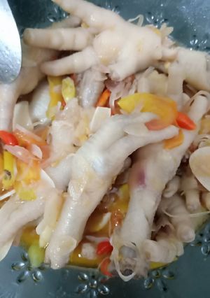 Foto resep Ceker Asam Pedas