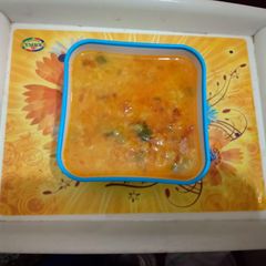 A picture of Yellow moong dal.