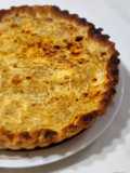 Tarta de cebolla y 4 quesos fácil