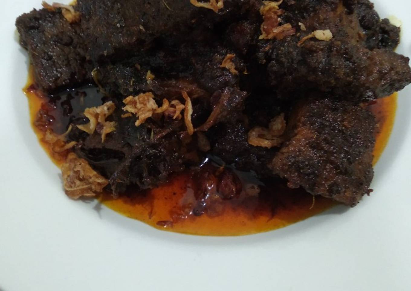 Rendang padang resep asli