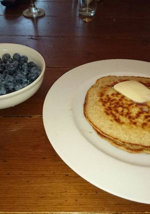 A picture of Spelt flour pancakes.