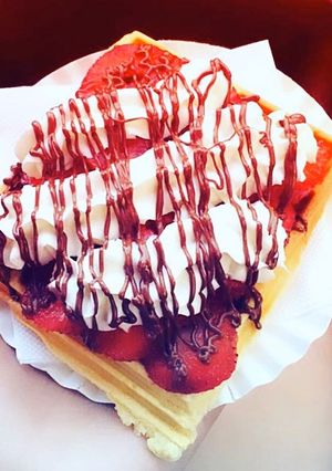 Una foto de Waffles Glotón xd