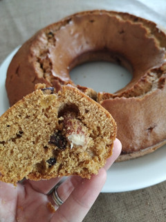 Una foto de Súper budín íntegral