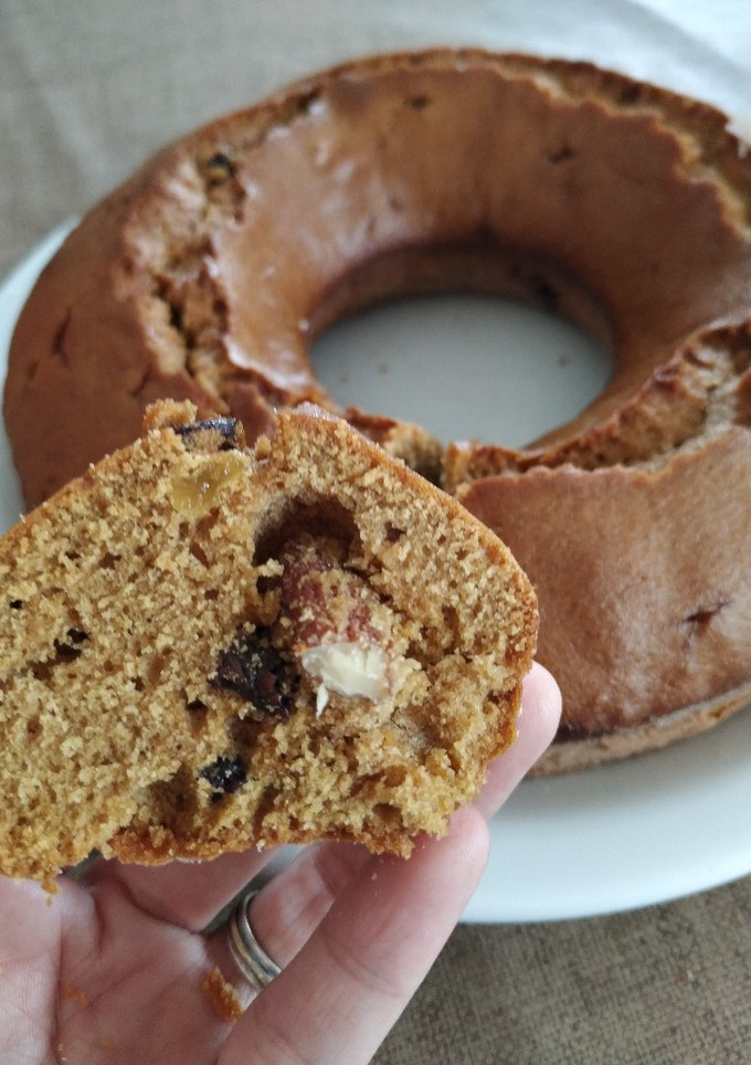 Una foto de Súper budín íntegral