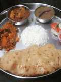 Healthy and tasty veg.thali