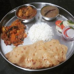Healthy and tasty veg.thali A picture of Healthy and tasty veg.thali.